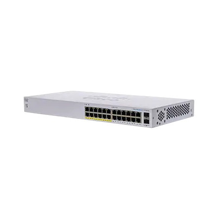 switch cisco cbs110 24g 2sfp poe 100 24x10/100/1000 [cbs110-24pp-eu]