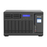 nas qnap 8+4 baia w1250 3.3ghz 16gb nero [tvs-h1288x-w1250-16g]