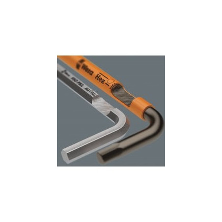 set chiavi l wera 950/9 hex-plus imperial 2 multicolore [05022640001]