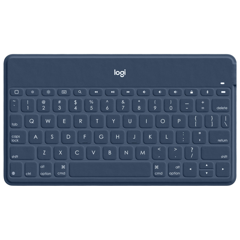 tastiera logitech keys-to-go bluetooth classico blu [920-010042]