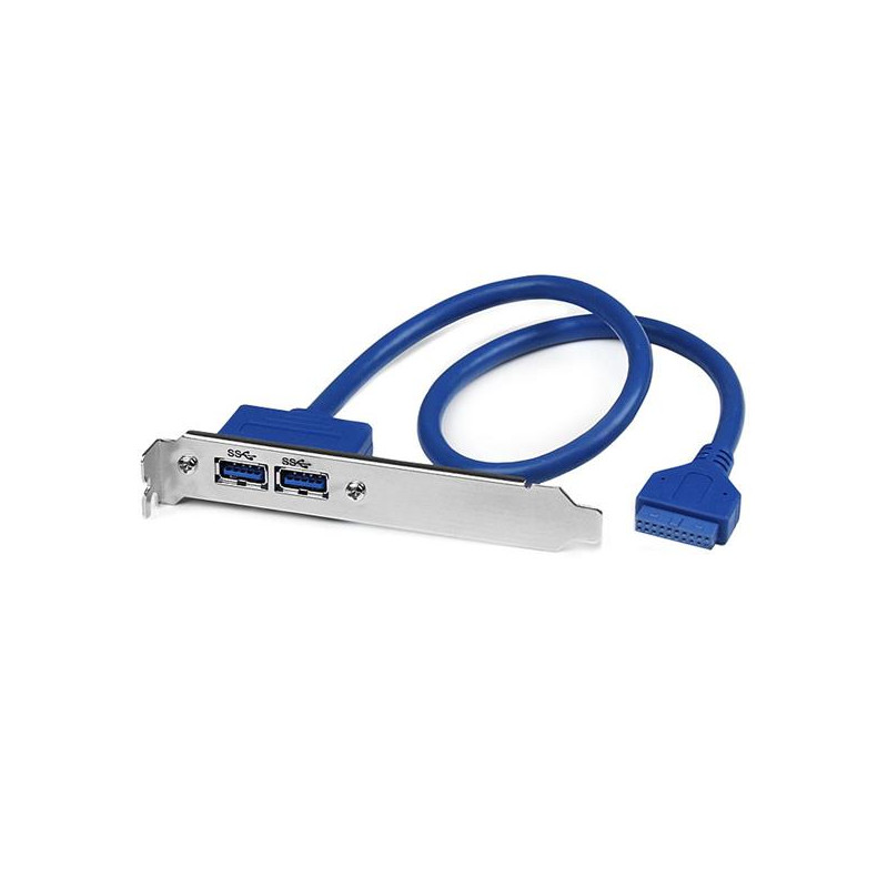 adattatore startech usb 3.0 2porte [usb3splate]
