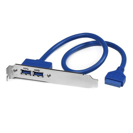adattatore startech usb 3.0 2porte [usb3splate]