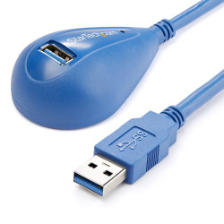 cavo prolunga startech usb 3.0 a 1.5m m / f blu [usb3sext5dsk]