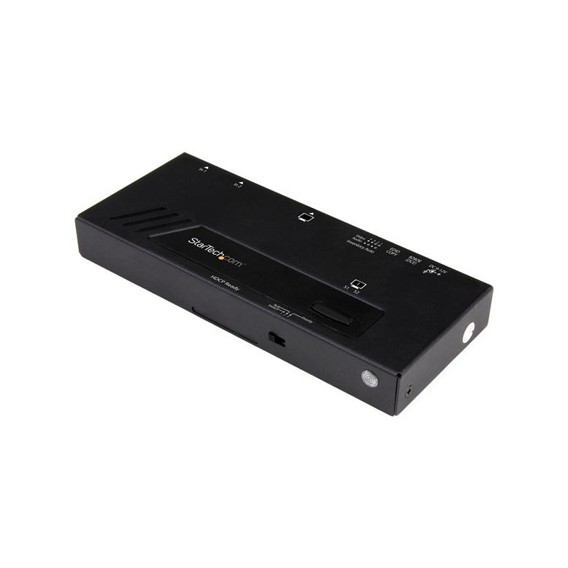 switch startech.com hdmi 2 porte nero [vs221hd4ka]