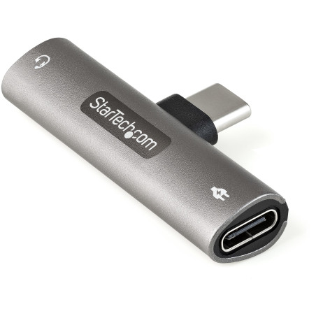 adattatore usb startech.com per cuffie usb-c audio e ricarica