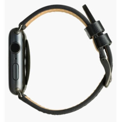 cinturino per orologio dbramante copenhagen 44mm nero [aw44blsg1033]