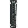 Pannello patch 12 porte utp cat5e installazione a muro