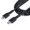 cavo usb startech.com lightning tipo-c/1m/nero [rusb2clt1mbc]