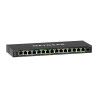 switch netgear gs316ep gestito 16 porte 10/100/1000 mbps nero [nuntgsw16000014]