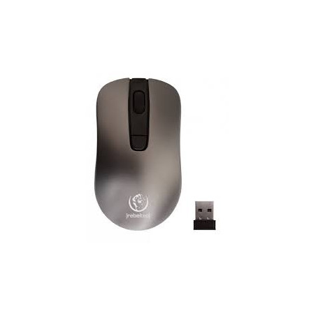 mouse rebeltec star wirless grigio [umrecrbm058]
