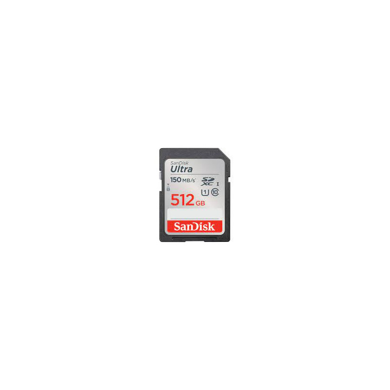 512gb scheda sandisk microsdxc ultra u1/classe 10 [sdsdunc-512g-gn6in]