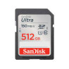 512gb scheda sandisk microsdxc ultra u1/classe 10 [sdsdunc-512g-gn6in]