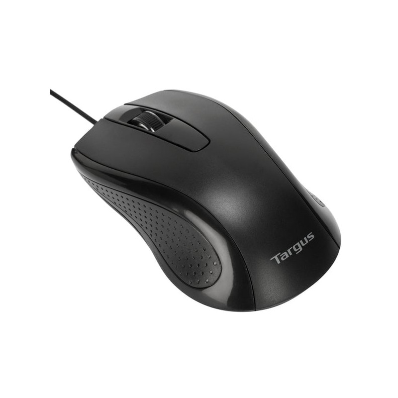 mouse targus full-size cablato 1000dpi 1.5m nero [amu81amgl]