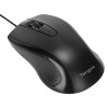 mouse targus full-size cablato 1000dpi 1.5m nero [amu81amgl]