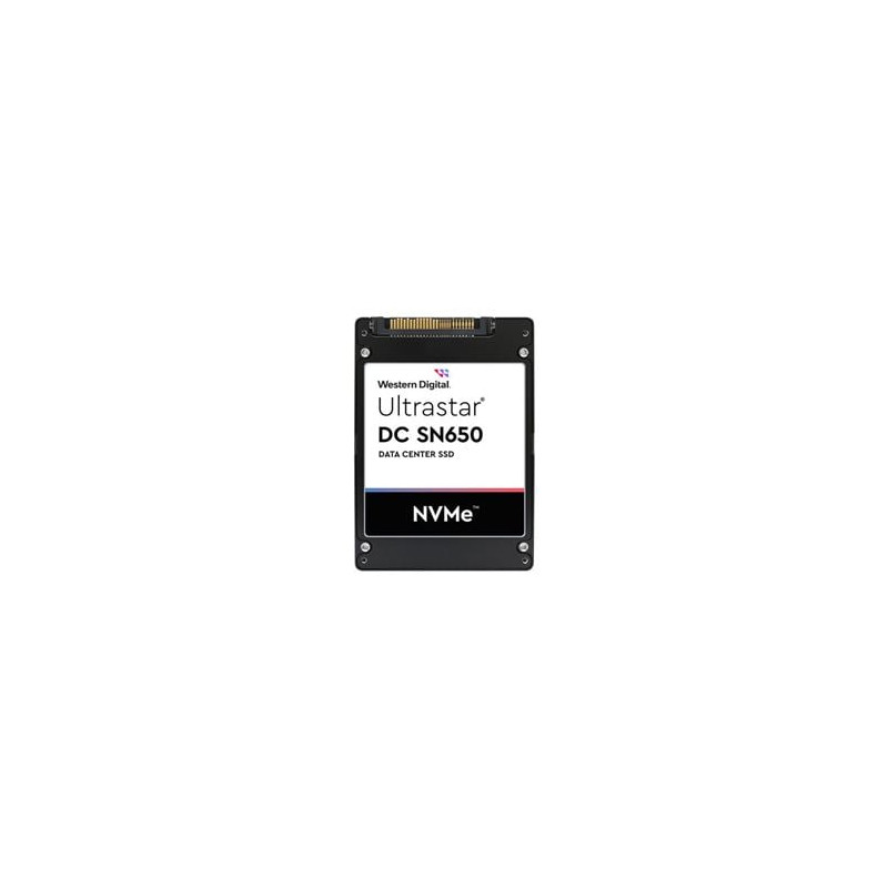 ssd 15.36tb western digital ultrastar sn650 pcie 4.0 nvme 2.5"