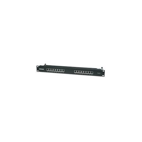 Pannello patch stp 16 posti rj45 cat. 6
