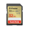 32gb scheda sdhc sandisk extreme plus classe 1 100mb/s nero [sdsdxwt-032g-gncin]