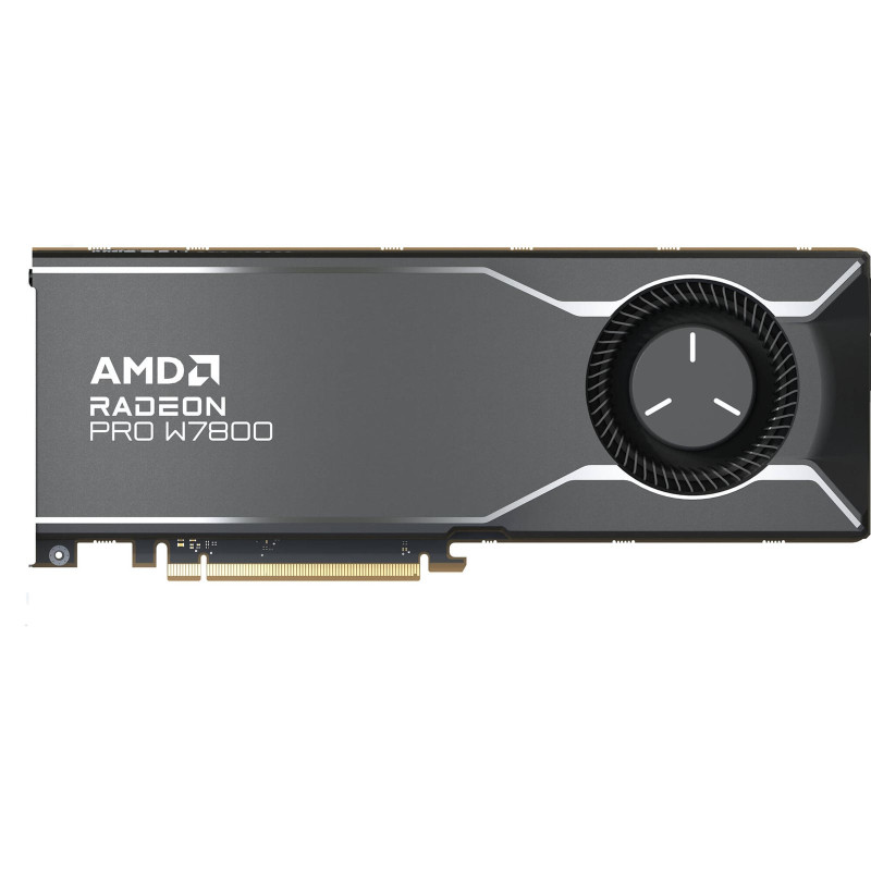 scheda video amd radeon pro w7800 32gb gddr6 256bit [100-300000075]