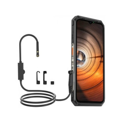 telecamera endoscopica ulefone ec02 hd 720p 8x18mm nero [atulemtec020001]