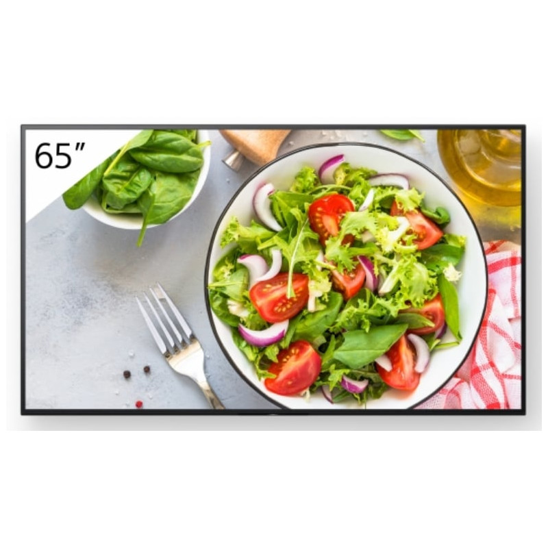 monitor digital signage led 65'' sony fw-65bz35l 4k ultra