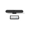 sistema di videoconferenza di gruppo logitech rally bar huddle+tap