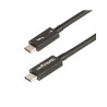 cavo startech.com thunderbolt 4 50cm nero [tblt4mm50cm]