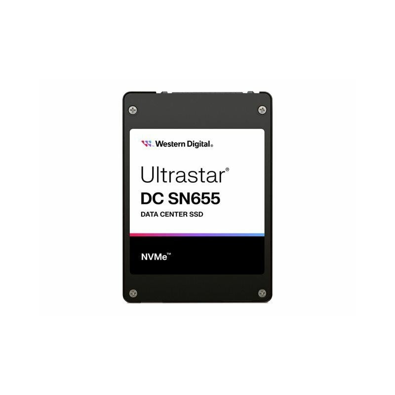 ssd 15.4tb western digital ultrastar dc sn655 u.3 nero [0ts2463]