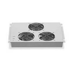 Gruppo 3 ventole a soffitto con termostato per armadi rack