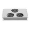 Gruppo 3 ventole a soffitto con termostato per armadi rack