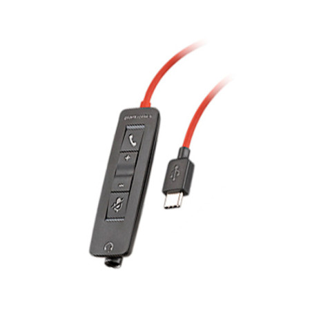 adattatore hp poly blackwire 3200 controlli in linea usb tipo c per