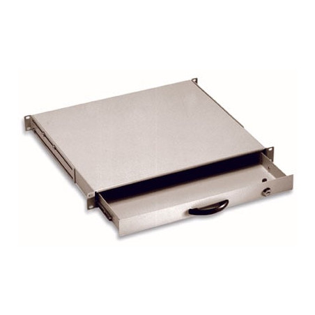 Cassetto porta documenti/oggetti per armadi rack 19'' grigia