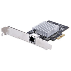 scheda di rete startech.com st10gspexnb2 pcie 3.0 x2 1x10gbps nero