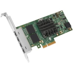scheda di rete intel i350-t4v2 pcie2.1 x4 porte rj45 1000mbps