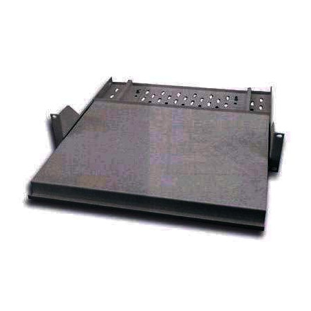 Mensola estraibile per rack porta tastiera nera