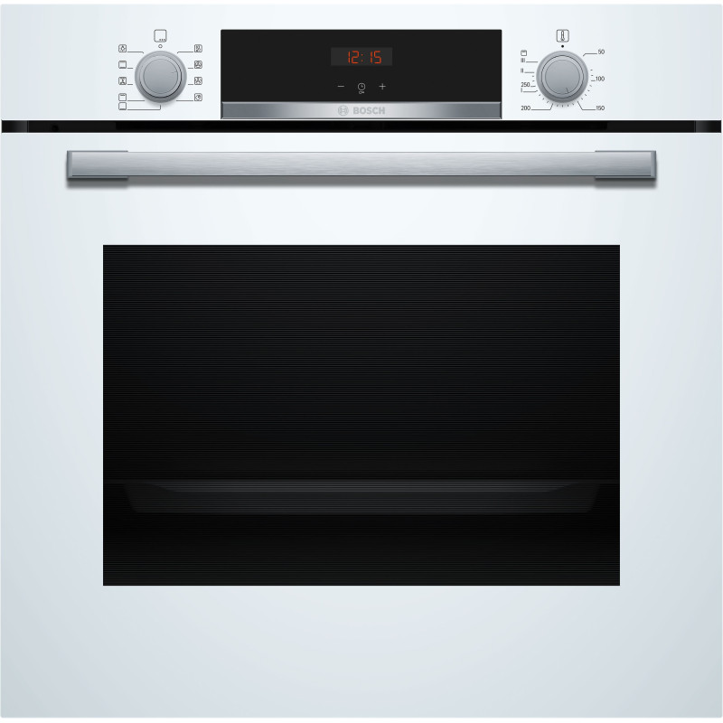 forno da incasso bosch serie 4 hba534bw3 59cm 71l a+ 2200w bianco