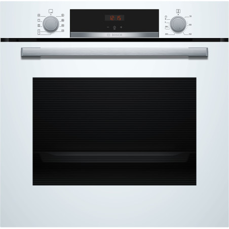 forno da incasso bosch serie 4 hba534bw3 59cm 71l a+ 2200w bianco