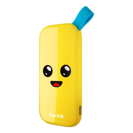 ssd esterno 2tb sandisk fortnite peely edition portatile usb-c