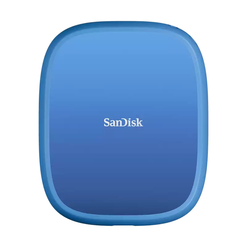 ssd esterno 2tb sandisk creator usb tipo-c blu [sdssde62c-2t00-g25]