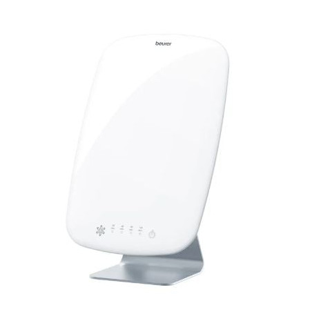 lampada led beurer tl 95 per fototerapia salvaspazio bianco/alluminio