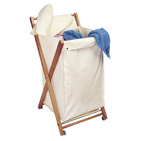 cesto portabiancheria foppapedretti 9900329306 angel noce chiudibile