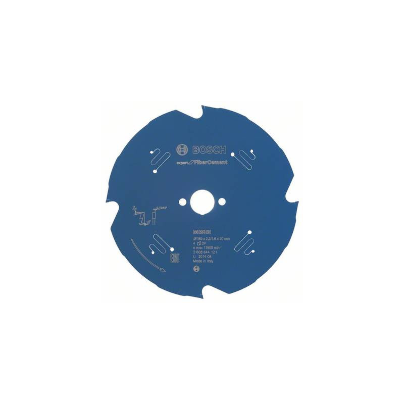 lama circolare 160 x 20 x 1.6 mm numero di denti: 4 bosch accessories