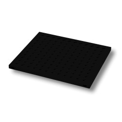 Mensola per rack 19'' 525 mm nera