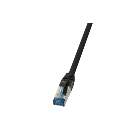 cavo di rete patch logilink cat.6a s/ftp pvc+pe, 15m, nero [cq7103s]