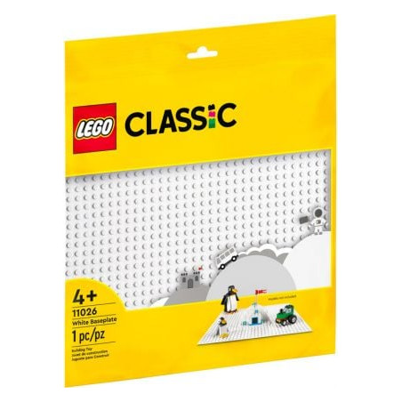 lego classic 11026 piastra di base bianca