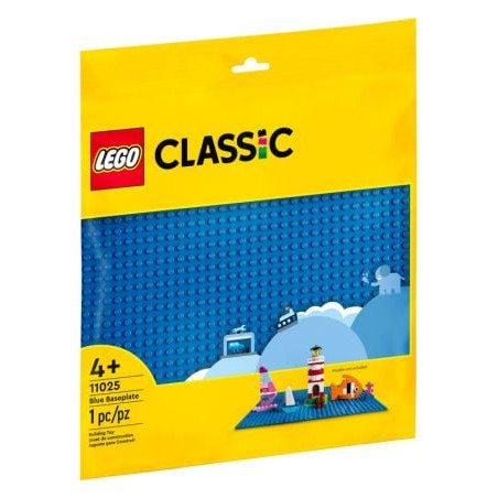 lego classic 11025 piastra di base blu
