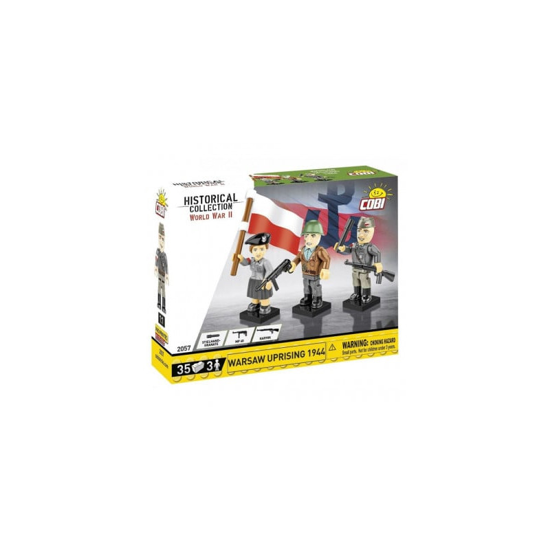 cobi klocki historical collection world war ii /2057/warsaw uprising
