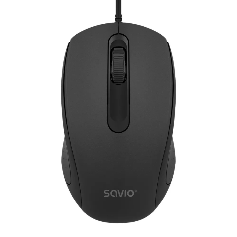 mouse savio mb-02 senza fili ottico 1200dpi nero [umsaorpdmb2]