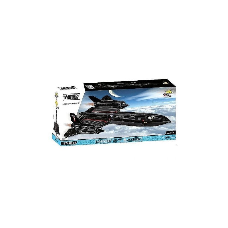 cobi klocki lockheed sr-71 1374 1/48 multicolore [wpcbks0cj058913]