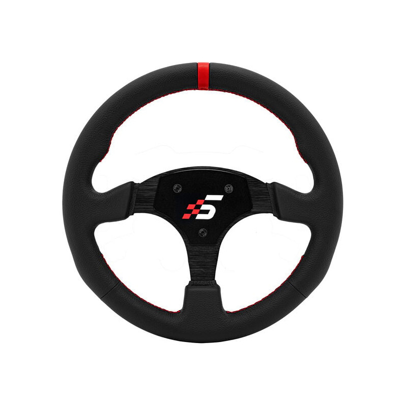 corona del volante simagic p-330r senza mozzo 330 mm pelle nero