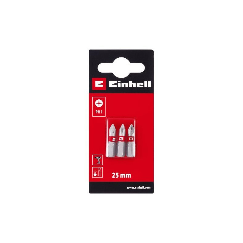 set inserti avvitatore einhell 49130010 philips